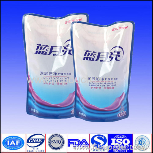 1l/2l/5l Stand Up Bag For Detergent With Tear Notch 
